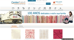 Desktop Screenshot of centerfabril.com.br